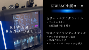 KIWAMI GRAND BAUTE サーマルフラクショナル，エクラグランフェイシャル